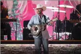  ?? GEORGE WALKER IV / INVISION LINKABLE, INVISION ?? Cody Johnson performs “The Painter” at the 57th Annual CMA Awards on Nov. 8, at the Bridgeston­e Arena in Nashville, Tenn.