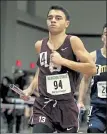  ?? NASHOBA VALLEY VOICE FILE ?? Former Ayer Shirley standout runner Trevor Fields is aiming for a stellar outdoor track season at Fitchburg State.