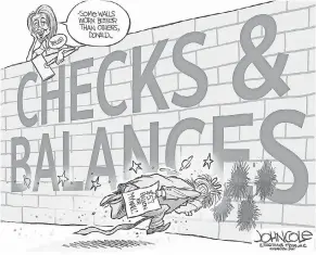  ?? JOHN COLE/THE (SCRANTON PA.) TIMES-TRIBUNE/POLITICALC­ARTOONS.COM ??