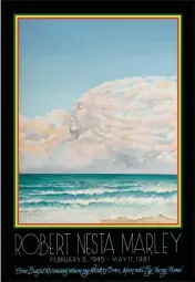  ?? COURTESY OF PAT RYAN ?? “Bob Marley In The Clouds” by Pat Ryan.