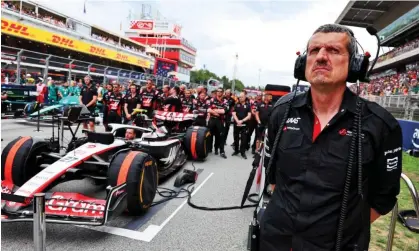  ?? ?? Guenther Steiner played a key role in F1’s recent surge in popularity, especially in the US. Photograph: XPB/XPB Images/PA Images/Alamy