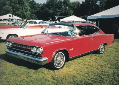  ?? BILL VANCE ?? The 1965 AMC Rambler Marlin was a fastback version of the company’s mid-size Rambler Classic.