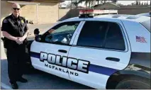  ?? COURTESY OF THE MCFARLAND POLICE DEPARTMENT ?? Kenny Williams is chief of the McFarland Police Department.