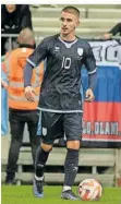  ?? FOTO: BUZZI/IMAGO IMAGES ?? Mit zwei Toren für San Marino ist Filippo Berardi Zweiter der Rekordtors­chützenlis­te.