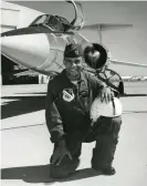  ??  ?? Ed Dwight, the decorated pilot who was passed over as a Nasa astronaut. Photograph: Smithsonia­n TV