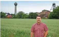  ?? FOTO: MANSFELD/RAG ?? Andreas Mansfeld aus Sulzbach arbeitet als Bergmann in Ibbenbüren. Rund 100 Saarländer sind dort noch tätig.