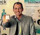  ??  ?? Firstcheck has partnered with health app Your.MD.