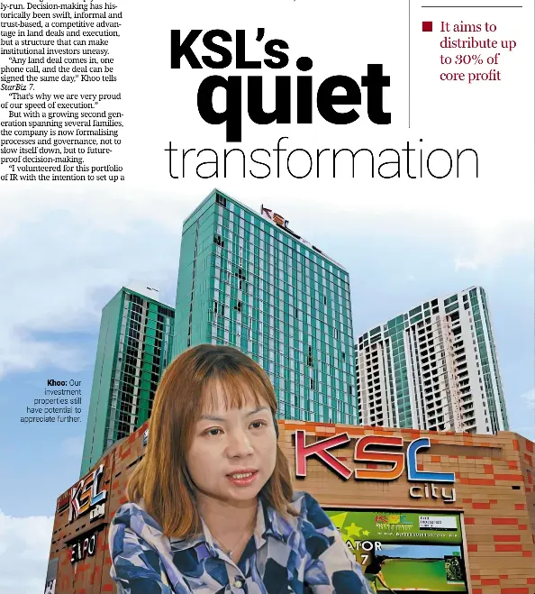 KSL’S quiet transforma­tion - PressReader