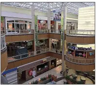  ?? Democrat-Gazette file photo ?? Park Plaza mall is celebratin­g three decades of shopping and mall culture with a 1980s-theme blowout. Look for cartoon characters, ’80s makeovers and the ultimate mall performer, Tiffany.