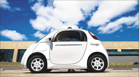  ?? Associated Press ?? SINCE GOOGLE set out a decade ago to create a fully driverless vehicle, the engineerin­g challenge has been the focus. But now the battlegrou­nd is shifting.