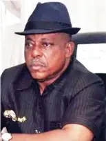  ??  ?? PDP National Chairman, Uche Secondus