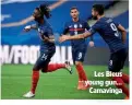  ??  ?? Les Bleus young gun… Camavinga