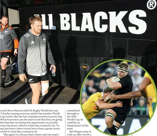  ??  ?? [ABOVE] LOCKED IN Sam Cane was deemed a high priority to be kept in New Zealand and still will be when his current contract expires. [LEFT] BUMS ON SEATS Damian McKenzie is a crowd favourite and another young player who is vital to the future of the...