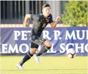  ?? MARYLAND ATHLETICS ?? A friendship struck between Paul Bin and Amar Sejdic (not pictured) more than five years ago has continued throughout their careers with the Maryland men's soccer team.