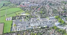  ?? Picture: Martin Apps FM2582809 ?? The super-hospital would be built on farmland next to Kent & Canterbury Hospital