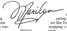  ??  ?? Marilyn Monroe’s autograph was a huge get in its time. Today, she’d be asked for a selfie.