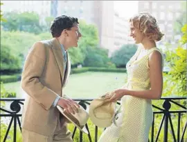  ?? Sabrina Lantos Gravier Production­s ?? JESSE EISENBERG and Blake Lively in Woody Allen’s nostalgic “Cafe Society.”