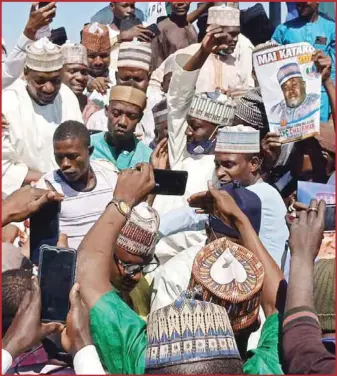  ?? ?? Scene from the APC state Congress in Zamfara