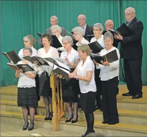  ?? 25_09guildcon­cert08 ?? The Lorne and Lowland church choir.