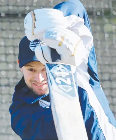  ?? Picture: MARK WILSON ?? FACING UP: Tim Ludeman is among the batsmen who bring star quality to Geelong.
