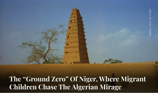  ?? — Source: Dan Lundberg/flickr ?? Mosque in Agadez, Niger (1997).