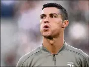  ??  ?? Après des débuts timorés avec la Juve, Cristiano Ronaldo a trouvé la bonne carburatio­n ( buts en  journées de Serie A). (Photo AFP)