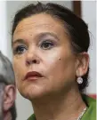  ??  ?? Sinn Féin’s deputy leader Mary Lou McDonald