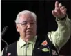  ?? The Canadian Press ?? Sen. Murray Sinclair says tearing down tributes that are considered offensive to Indigenous Peoples would be “counterpro­ductive” because it smacks of anger, not harmony.