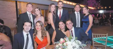  ??  ?? • Luis Fernando Vielledent, Daniela Olivas, Ana María Ávila, Miguel Acuña, Raquel Gándara, Alfredo Osio, Luis Ciscomani, Ana Lucía Gálvez, Paulina Elizondo y Jimmy Escobar.