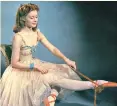  ?? The Red Shoes ?? Art imitating life: Covent Garden ballet star Moira Shearer took on the role of Victoria Page in