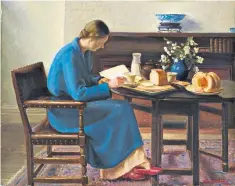  ??  ?? Start your day off right: A London Breakfast (1935) by the Australian artist Nora Heysen