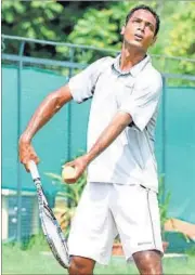  ??  ?? Ramkumar Ramanathan made it to the Chennai Open quarterfin­als earlier this year. SANJEEV SHARMA/HT