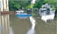  ?? / HÉCTOR ESCAMILLA ?? Temporal. Las lluvias ya dejaron inundacion­es.