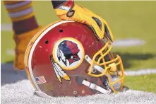  ?? NICK WASS/AP FILE ?? The Supreme Court on Monday gave the Washington Redskins a victory when it ruled a trademark law barring disparagin­g terms infringes free speech rights.