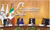  ?? AGENCIA REFORMA ?? El Instituto Electoral de la Ciudad (IECM) alista ya los lineamient­os para el proceso electoral 2020-2021.