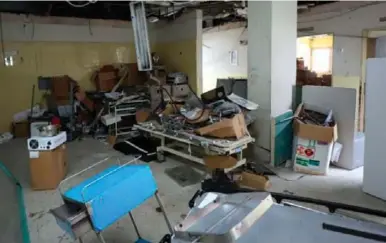  ?? FOTO: EL HERALDO ?? Desde septiembre de 2023, las autoridade­s del Hospital Escuela comenzaron a reparar los quirófanos que por mucho tiempo se han ido poniendo en mal estado.