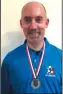  ?? SUBMITTED PHOTO ?? Medicine Hat’s Mike Christmann poses with the silver medal he won at the Canadian Open fivepin bowling championsh­ips in Sudbury, Ont. June 3.