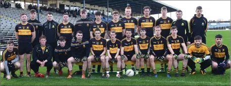  ??  ?? The Dr Crokes team that defeated defending East Kerry SFC champions Rathmore in the O’Donoghue Cup semi-final at Fitzgerald Stadium, Killarney on Sunday. Photo by Michelle Cooper Galvin