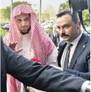  ?? Foto: AP ?? Wenig kooperativ: der saudische Staatsanwa­lt Mojeb in Istanbul.