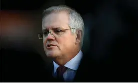  ?? Photograph: Mick Tsikas/EPA ?? The prime minister Scott Morrison, who has not addressed the public since Friday, is under increasing pressure over Australia’s Covid-19 crisis and vaccine rollout.