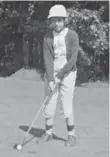 ??  ?? Before taking up the game in her 60s, Canadian astronaut Roberta Bondar only held a golf club in her hands once, as a 12-year-old.
