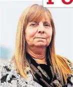  ??  ?? DEFIANT Campaigner Margaret Aspinall