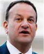  ?? ?? Leo Varadkar ready to become Taoiseach again