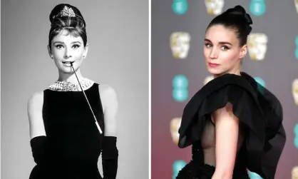  ?? ?? Elegant performanc­es … Audrey Hepburn in Breakfast at Tiffany's who is set to be played by Rooney Mara. Composite: Allstar/EPA