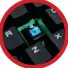  ??  ?? The Blackwidow Ultimate’s Cherry MX Blue switches are great for MMO or RTS gamers.