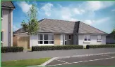 ??  ?? A new developmen­t in Haddington offers three and four-bedroomed bungalows