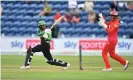  ?? Nathan Stirk/Getty Images ?? Smriti Mandhana on her way to an unbeaten 61 off 39 balls during Southern Brave’s win over Welsh Fire. Photograph: