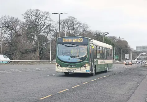  ?? Picture Donald Stirling ?? McGill’s Buses, which ran the 20, 63 and 68 routes serving west Edinburgh, are set to cut ties with the local authority