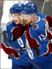  ?? Getty Images ?? Cale Makar had a goal and two assists for the Avalanche in an 8-6 win Tuesday nght