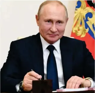  ??  ?? Vladimir Putin, Russia, President